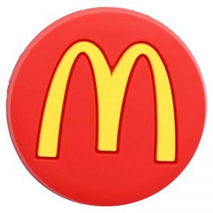 PVC Cute Cartoon McDonald Fridge Magnetic Sticker