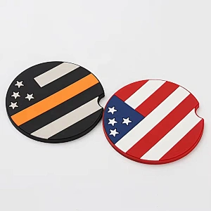 PVC Soft Rubber Coaster Gift Coaster Cartoon Coaster Customization-4