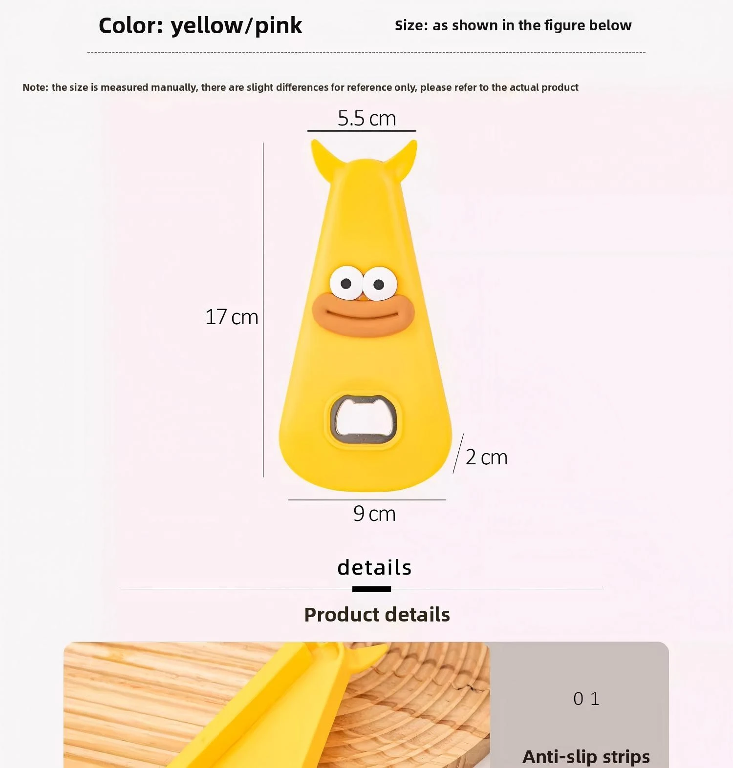 fun cartoon design fridge magnet beer bottle opener