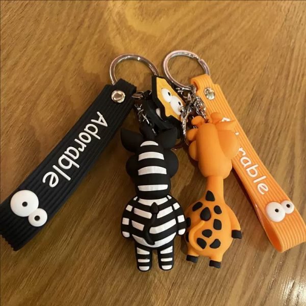 relieving Potato Key chains with Squeezed Sausage Lips Design