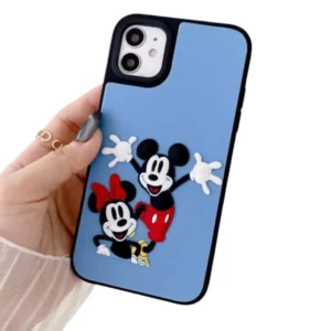 trendy 3d cartoon adorned phone protectors for iphone