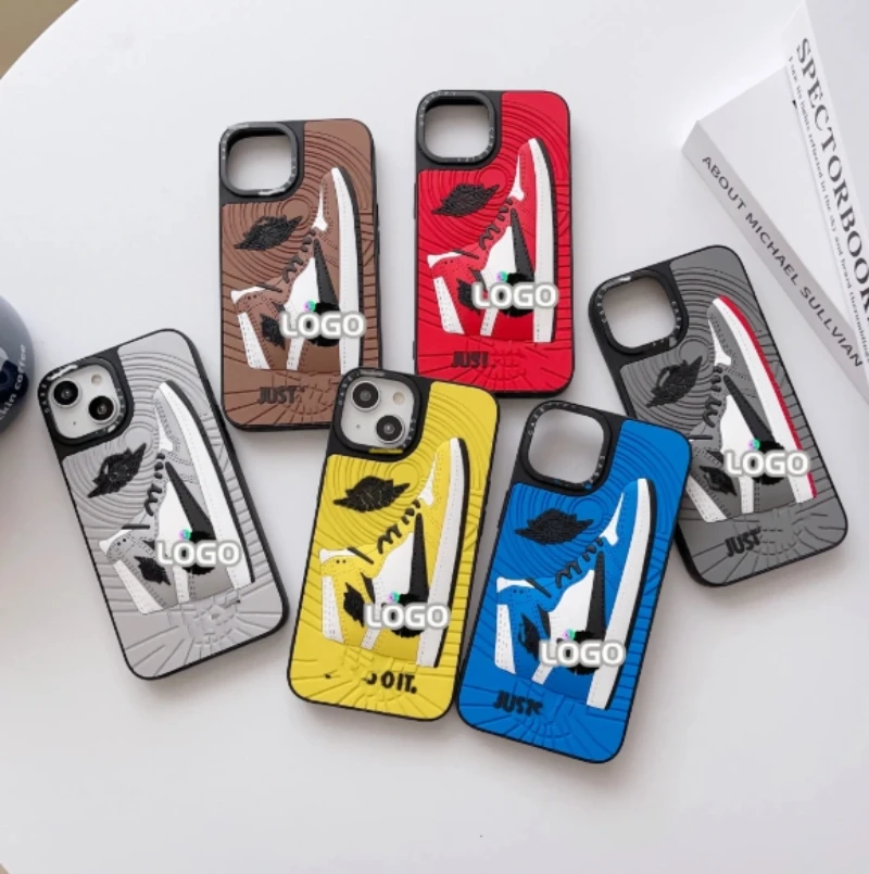 pop with style 3d sneaker inspired mobile phone back covers