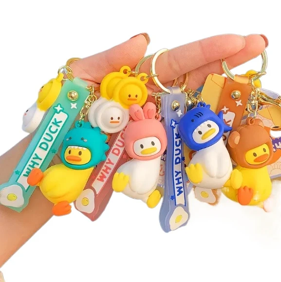 Cartoon Key Chain for Couples Who Love Cute Surprises
