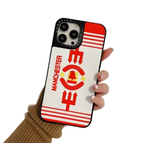 eye catching customized 3d football team phone case for iphone
