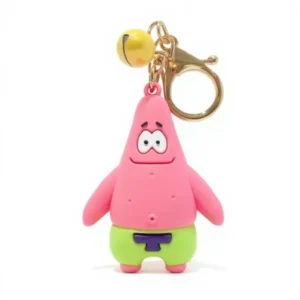 creative cartoon key chain custom rubber cute couple bag pendant