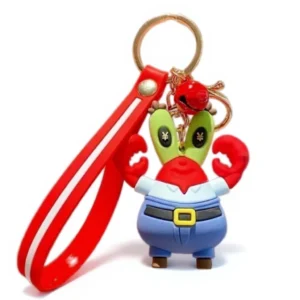 creative cartoon key chain custom rubber cute couple bag pendant