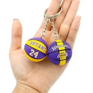 hot sale pvc soccer keychain mini football pendant keychain