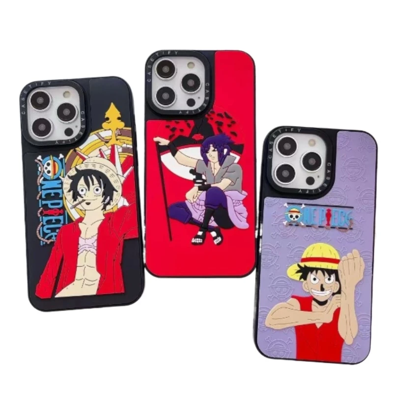 new anime designs covers cases 3d silicone phone case for iphone customized cover