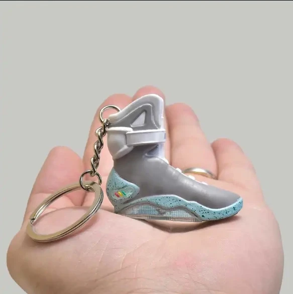 3d sneakers keychain shoe model keyring creative floating sneaker gifts for sneakerheads
