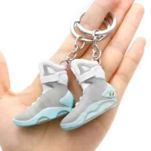 3d sneakers keychain shoe model keyring creative floating sneaker gifts for sneakerheads