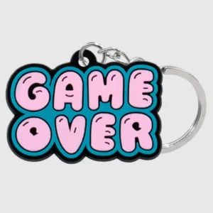 trending designer keychains gameboy style cartoon keychains in silicone