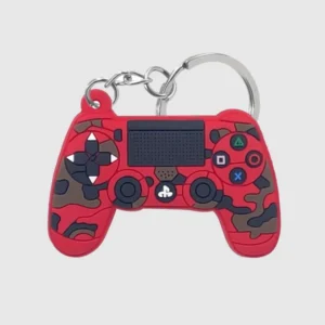 cool gaming gameboy video game controller silicone keychain key ring chain