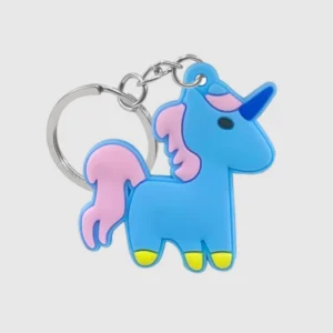 cute cartoon unicorn keychain