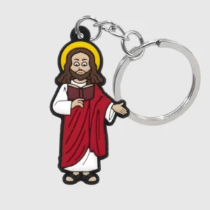 high quality custom christ cross keychains ideal religious souvenirs