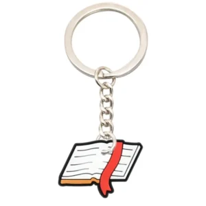 soft rubber carabiner keychain with cute patterns personalized small sized pendant keyrings