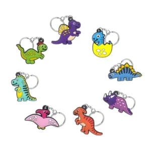 custom fashion cute animal shaped soft rubber pvc keychain