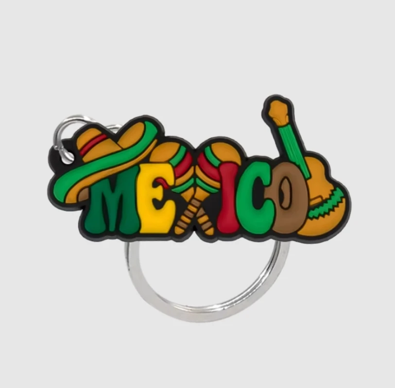 high quality new arrival odm pvc rubber keychains