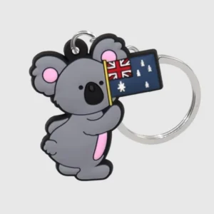 freshly unveiled: premium odm pvc rubber keychains, capturing the enchanting aussie spirit