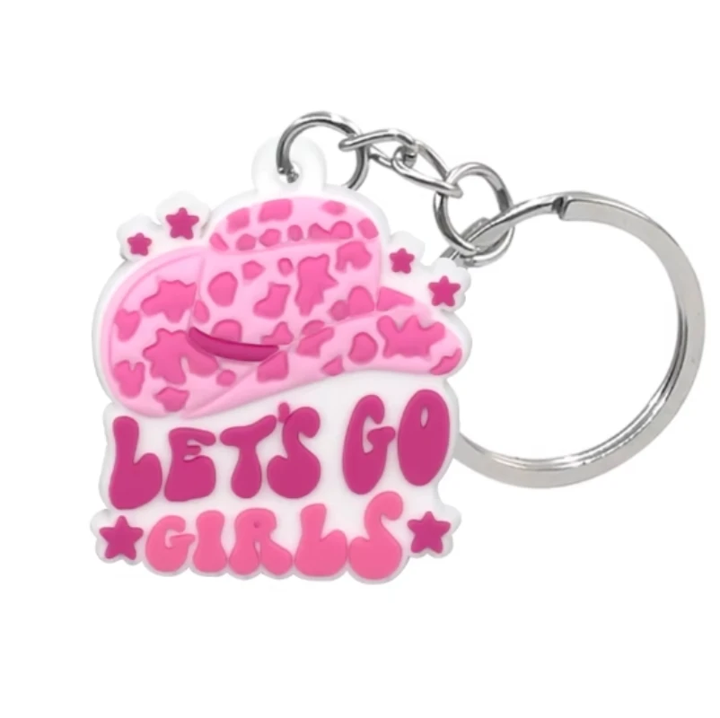 fun custom silicone keychains:rock mom's mother's day