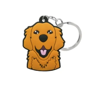 customizable silicone doggy keychains perfect for key holders and decor
