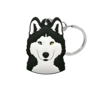 customizable silicone doggy keychains perfect for key holders and decor