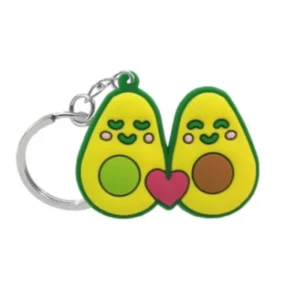 fruity fun 2d soft silicone fruit shaped keychains for a colorful life