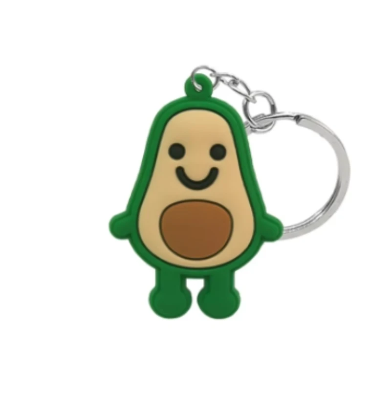 fruity fun 2d soft silicone fruit shaped keychains for a colorful life