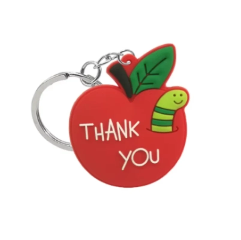 fruity fun 2d soft silicone fruit shaped keychains for a colorful life