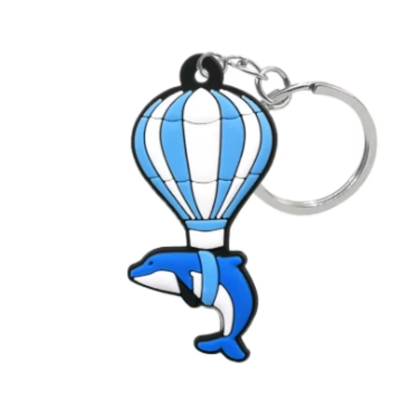 custom wholesale movie themed animal cartoon keychains, super cute, ideal for kids' bag ornaments