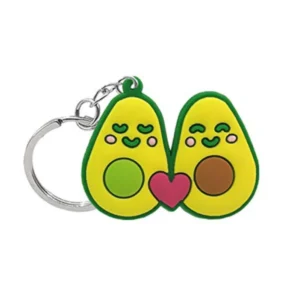 wholesale custom fashion cute shaped soft rubber pvc keychain