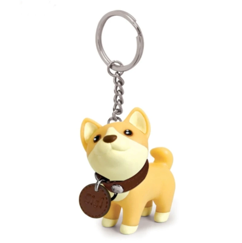 wholesale 2d 3d custom fashion cute shaped soft rubber pvc keychain