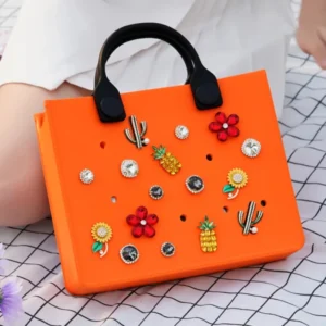 women's waterproof eva tote bags clean multifunctional handbags with adjustable shoulder strap