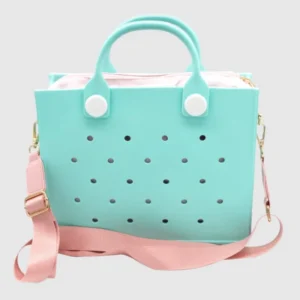 women's waterproof eva tote bags clean multifunctional handbags with adjustable shoulder strap