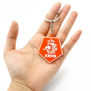 football fan pendant jewelry souvenir world football country flag pvc silicone keychain