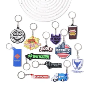 wholesale popular styles for oem silicon rubber & soft pvc key chain