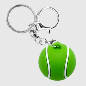 wholesale customized pvc rubber 3d soccer ball key chains with soft custom logo