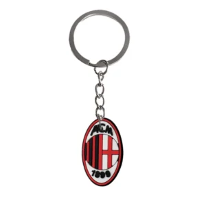 custom 2d 3d logo carabiner keychain in soft pvc silicone for football fanes