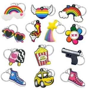 wholesale silicone keychain decorations in a myriad of shapes ideal for resale
