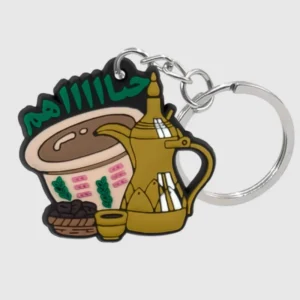 new fashion wholesale rubber keyring: ideal for middle east markets