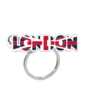 wholesale britain custom keychains silicone key rings ideal souvenir gifts for fans key holders