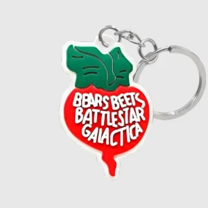 exclusive promotional customized nameplate silicone rubber keychains