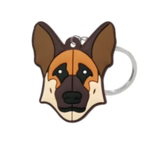 custom made silicone dog keychains great for key decoration