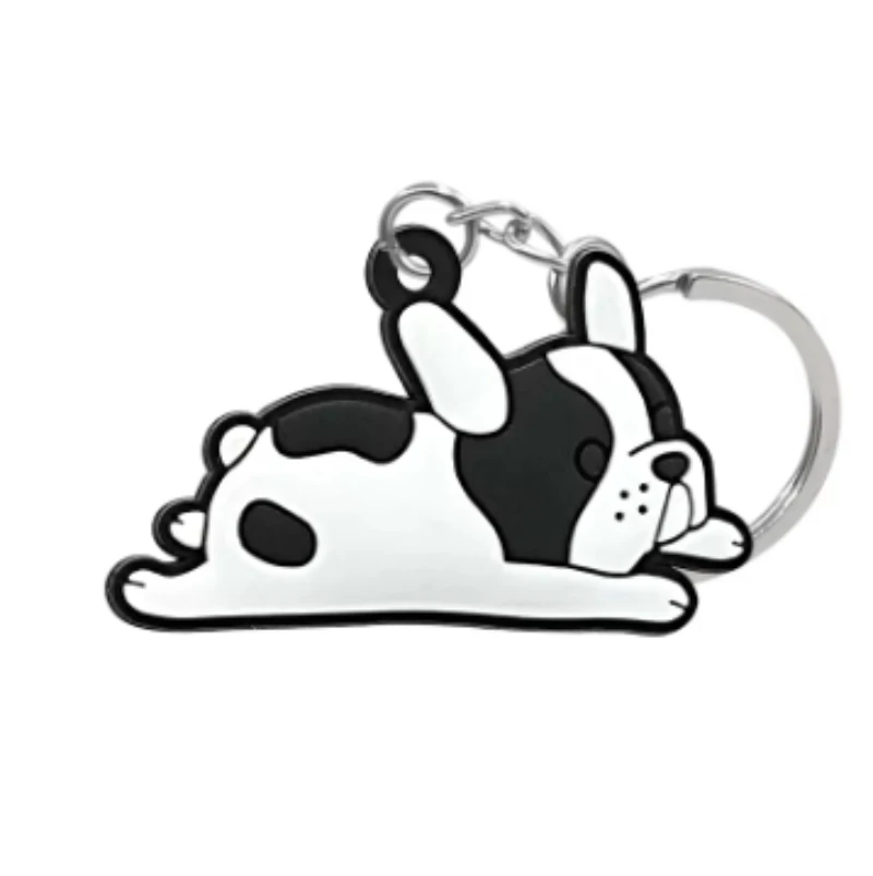custom made silicone dog keychains great for key decoration