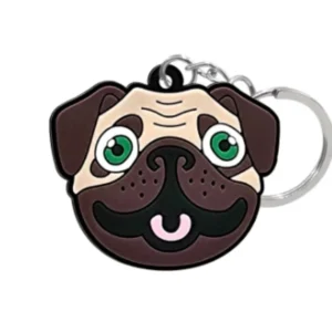 custom made silicone dog keychains great for key decoration