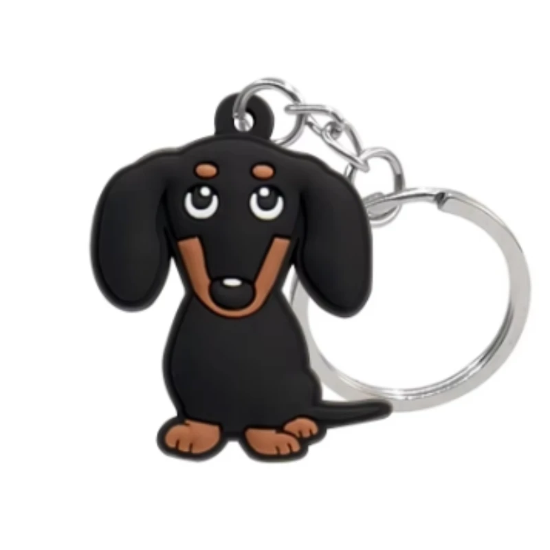 custom made silicone dog keychains great for key decoration