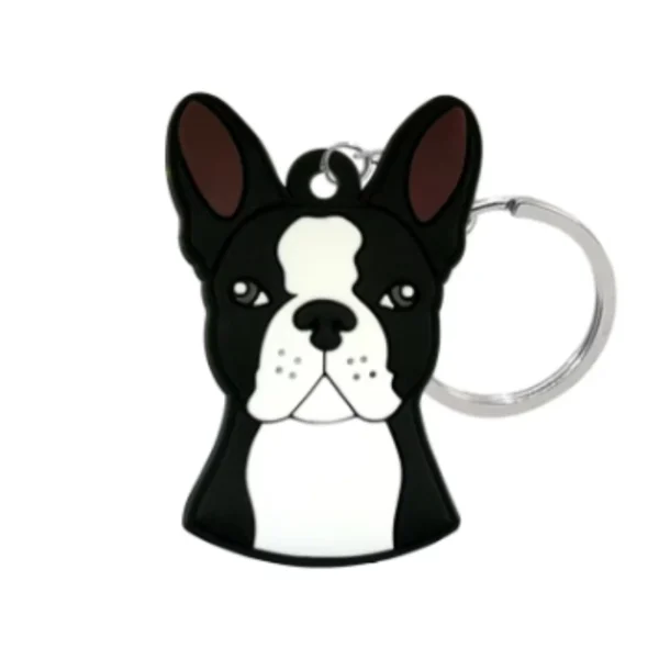 silicone dog keychains wag tastic trinkets for key rings
