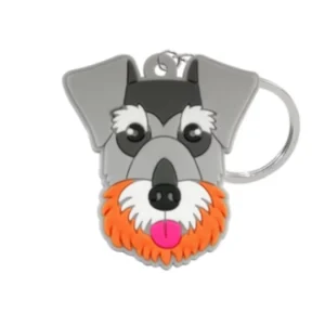 silicone dog keychains wag tastic trinkets for key rings