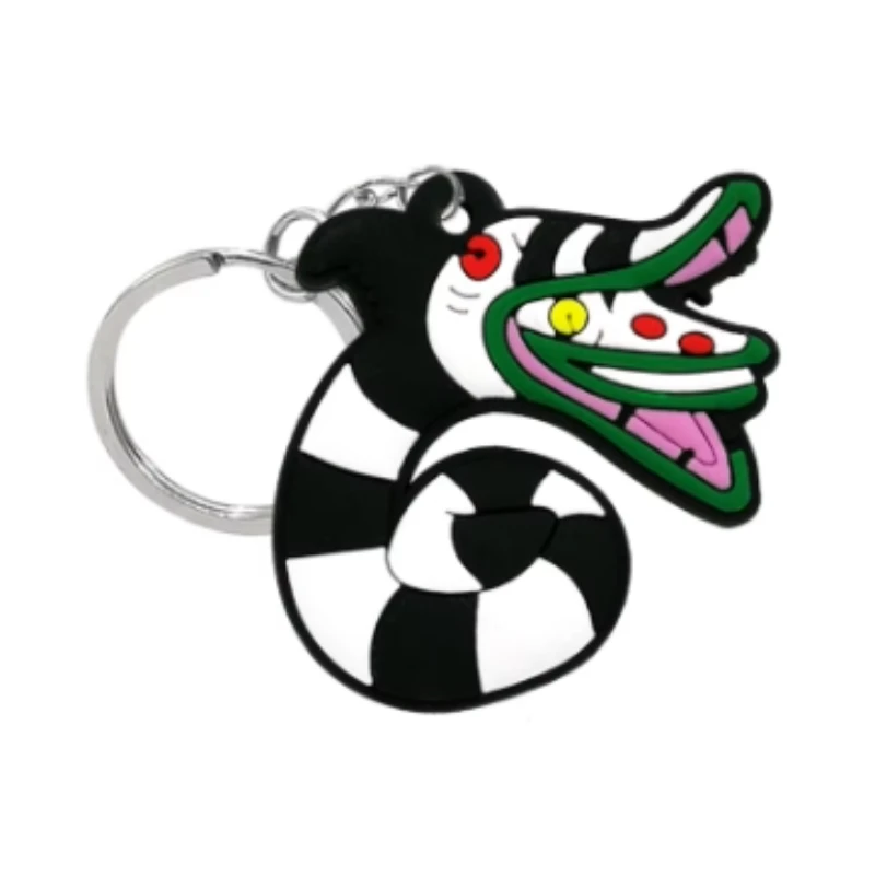 animal cartoon figure keyrings movie key chains cute key holder fit kids children bag trinket custom wholesale