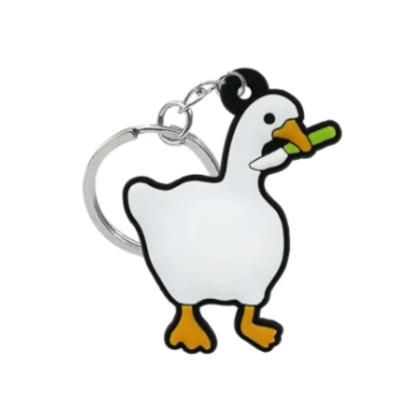 animal cartoon figure keyrings movie key chains cute key holder fit kids children bag trinket custom wholesale