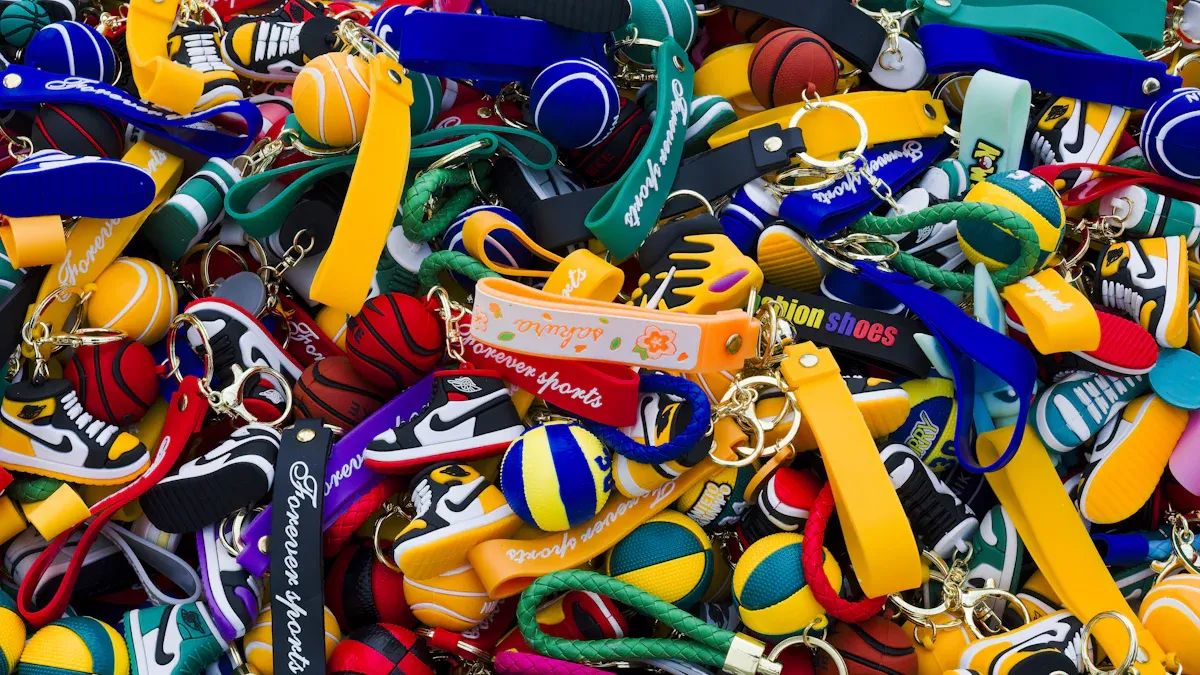 Rubber Key Ring Trends